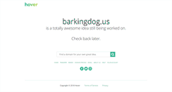Desktop Screenshot of barkingdog.us