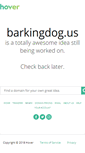 Mobile Screenshot of barkingdog.us